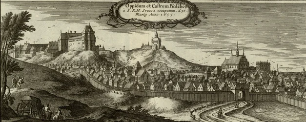 Panorama von Pińczów